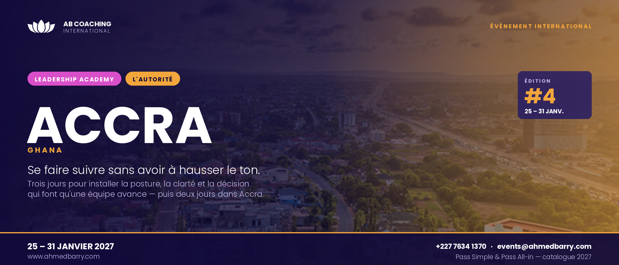 LEADERSHIP ACADEMY 4 - Accra