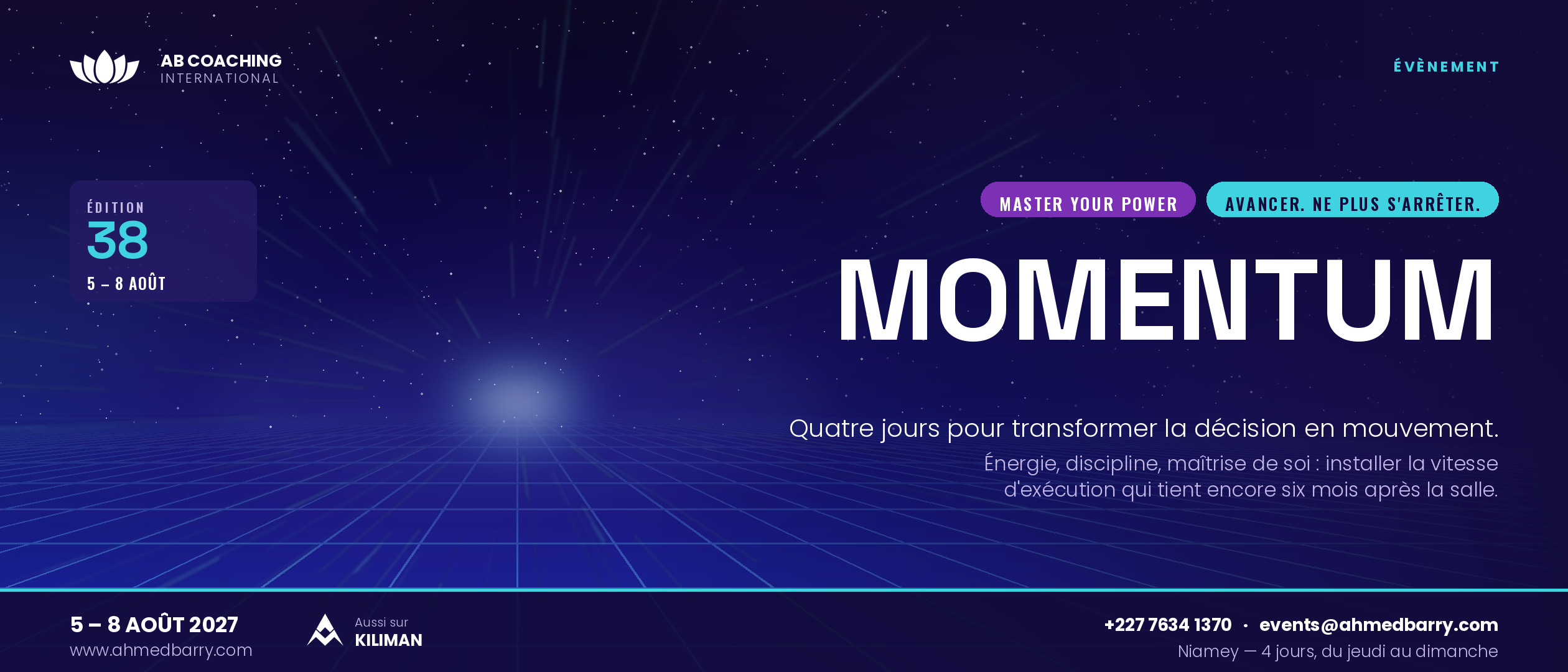 MASTER YOUR POWER 38: MOMENTUM